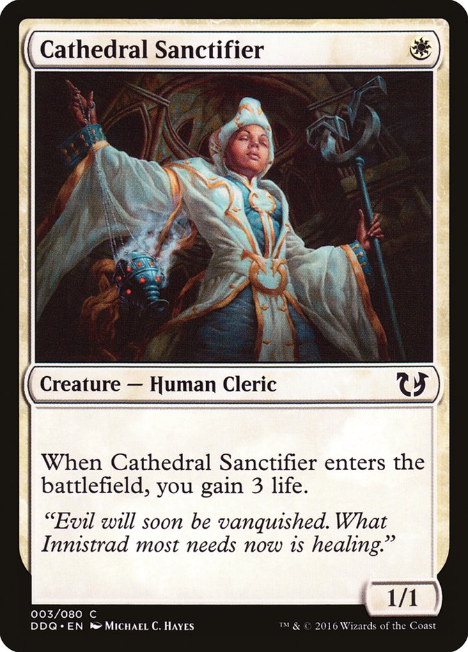 Cathedral Sanctifier [Duel Decks: Blessed vs. Cursed] | L.A. Mood Comics and Games