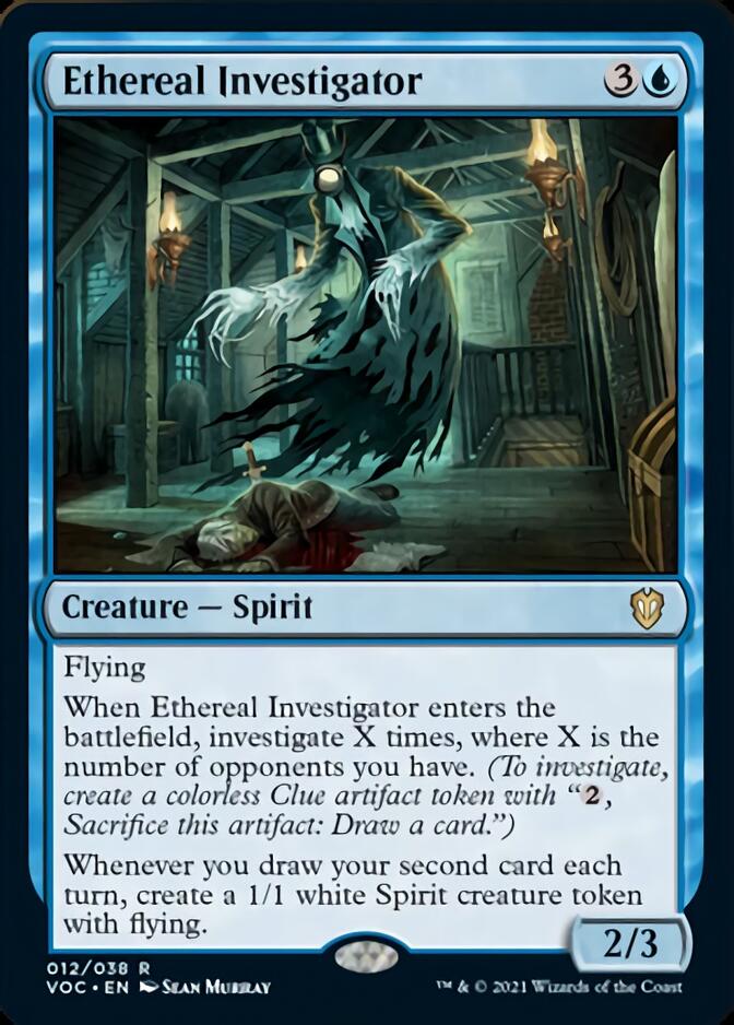 Ethereal Investigator [Innistrad: Crimson Vow Commander] | L.A. Mood Comics and Games