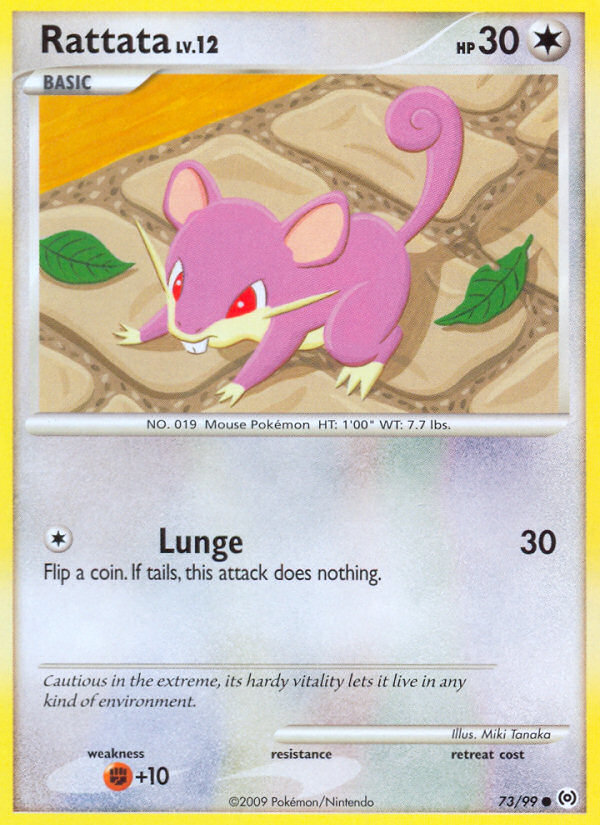 Rattata (73/99) [Platinum: Arceus] | L.A. Mood Comics and Games