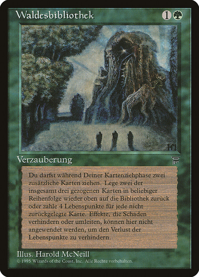 Sylvan Library (German)- "Waldesbibliothek" [Renaissance] | L.A. Mood Comics and Games