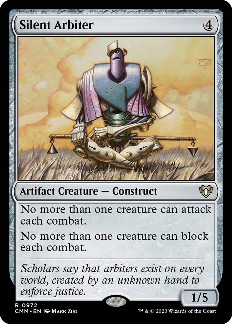 Silent Arbiter [Commander Masters] | L.A. Mood Comics and Games