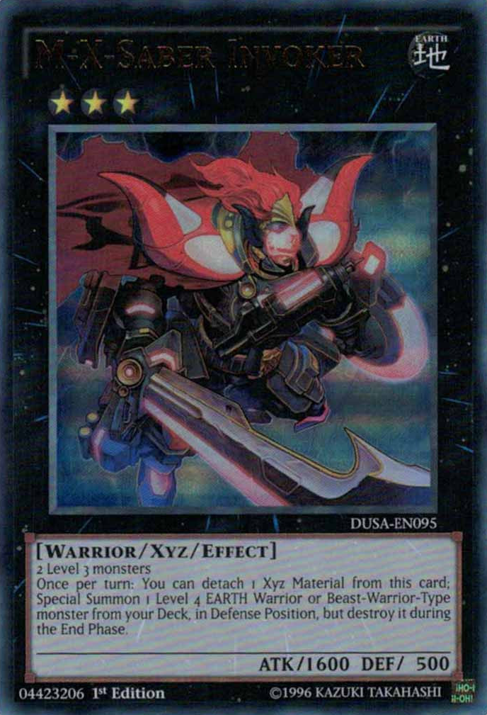 M-X-Saber Invoker [DUSA-EN095] Ultra Rare | L.A. Mood Comics and Games