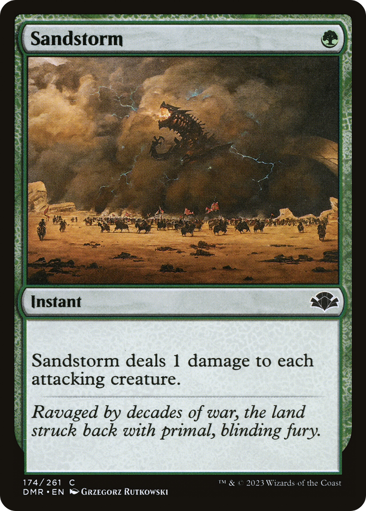 Sandstorm [Dominaria Remastered] | L.A. Mood Comics and Games