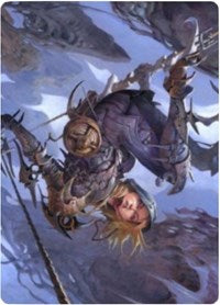 Blackbloom Rogue Art Card [Zendikar Rising Art Series] | L.A. Mood Comics and Games