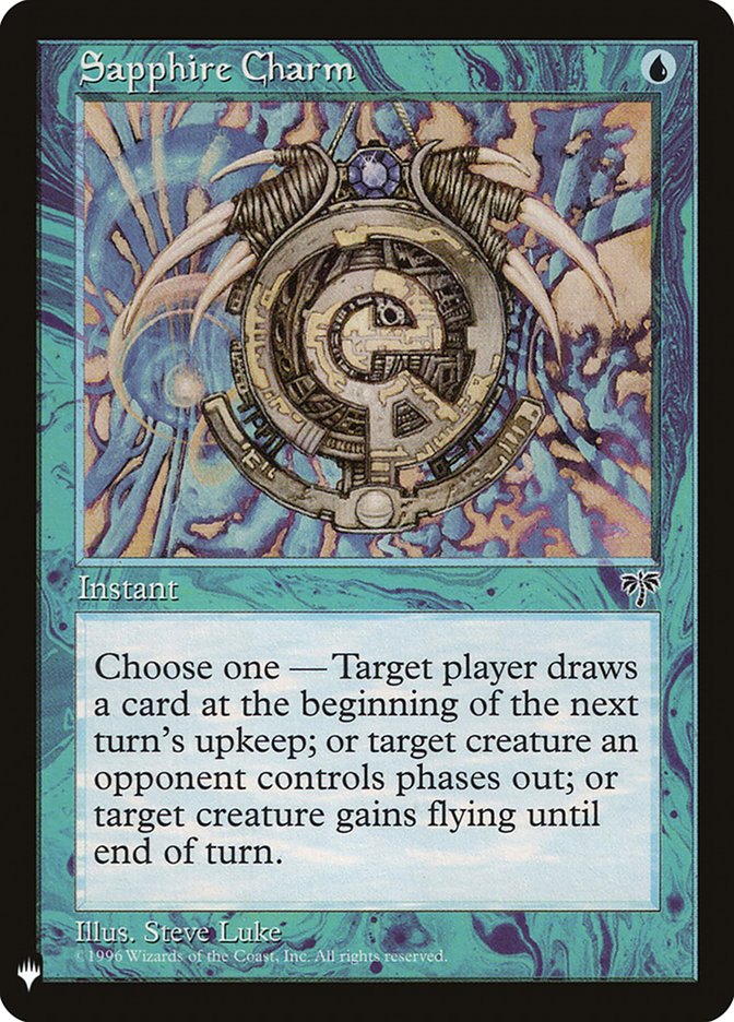 Sapphire Charm [Mystery Booster] | L.A. Mood Comics and Games