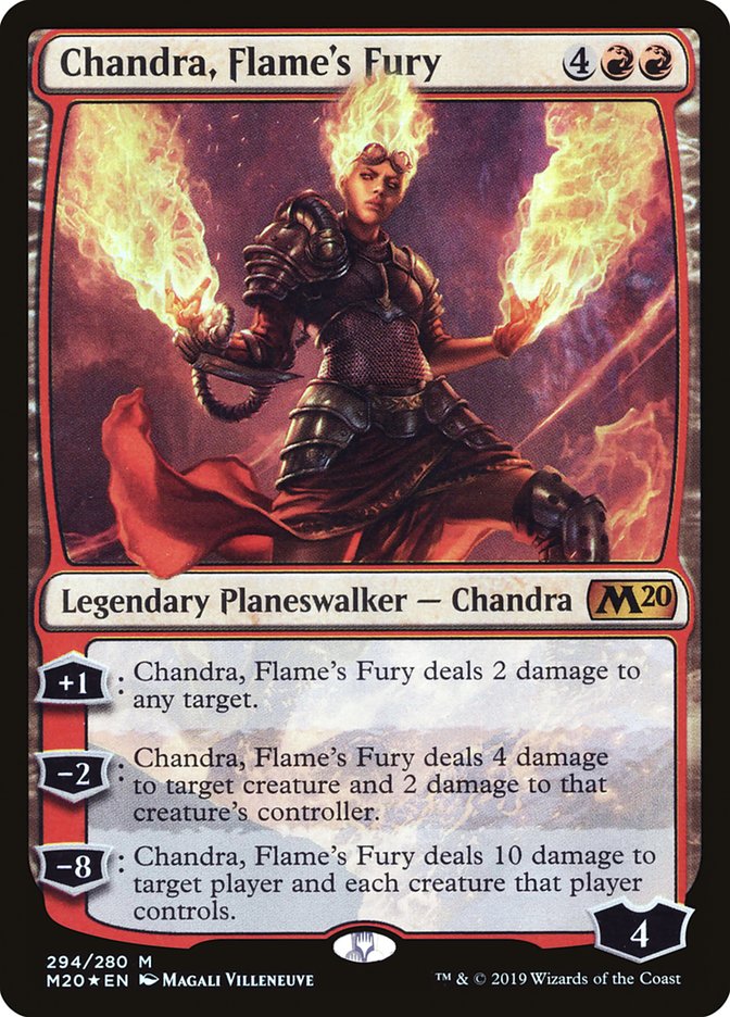 Chandra, Flame's Fury [Core Set 2020] | L.A. Mood Comics and Games