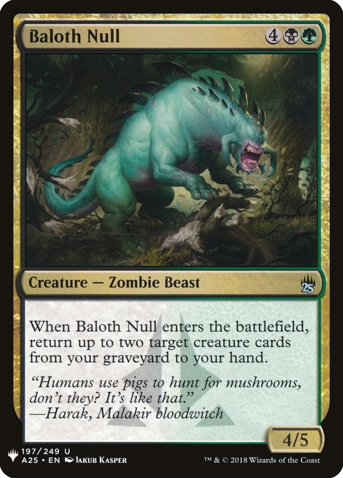 Baloth Null [Mystery Booster] | L.A. Mood Comics and Games