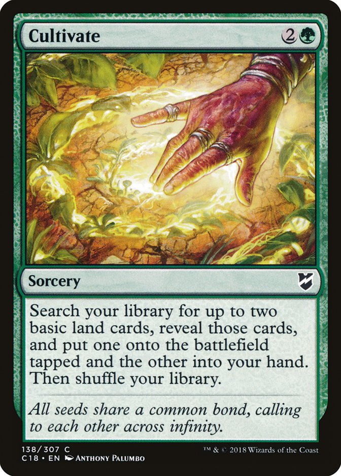 Cultivate [Commander 2018] | L.A. Mood Comics and Games