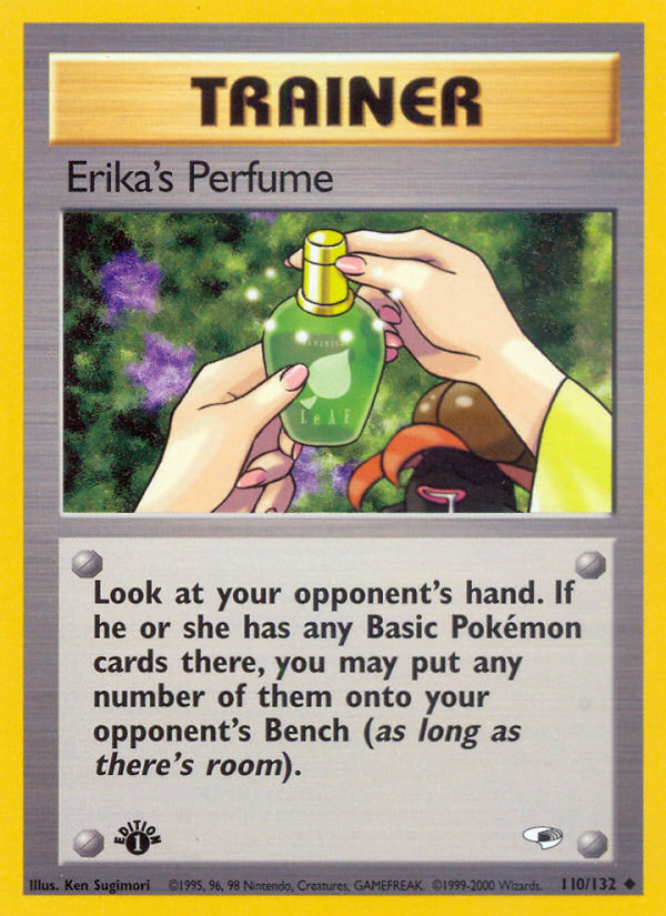 Erika's Perfume (110/132) [Gym Heroes 1st Edition] | L.A. Mood Comics and Games