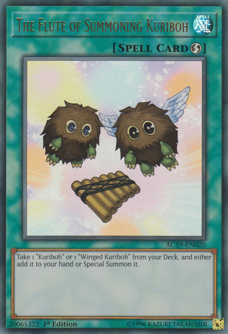 The Flute of Summoning Kuriboh [AC19-EN020] Ultra Rare | L.A. Mood Comics and Games