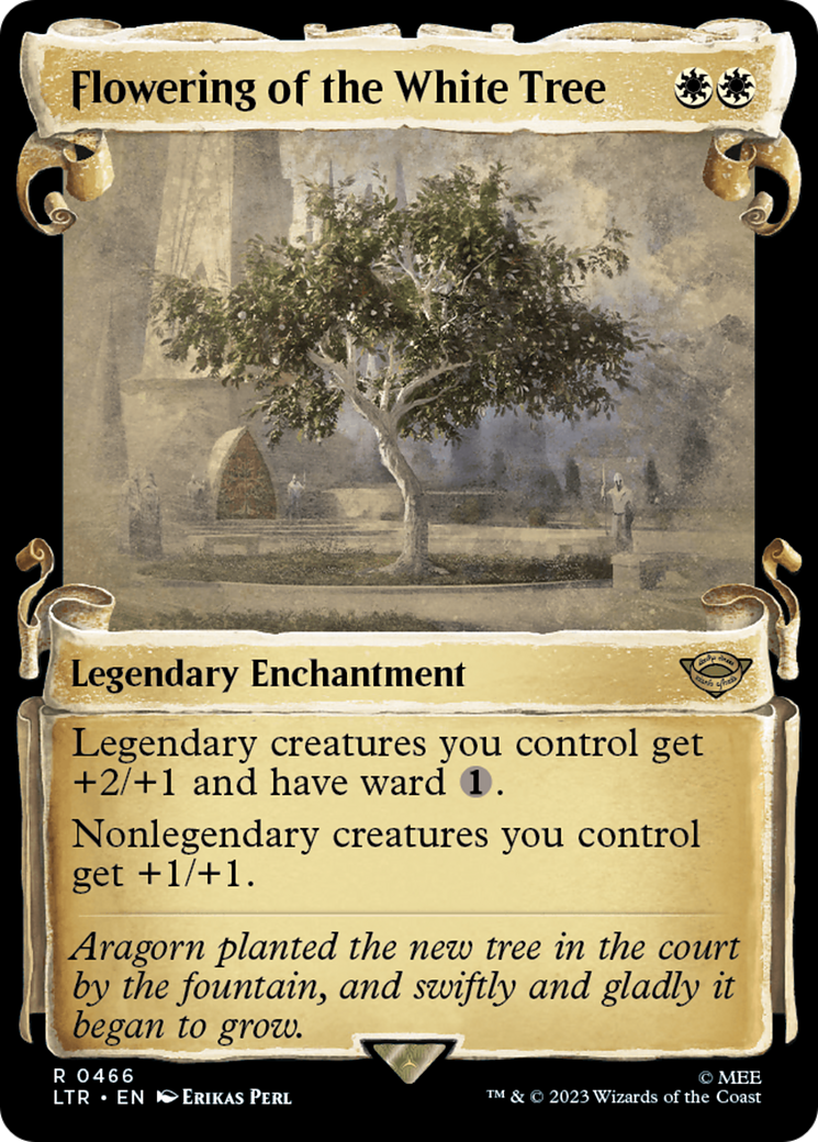 Flowering of the White Tree [The Lord of the Rings: Tales of Middle-Earth Showcase Scrolls] | L.A. Mood Comics and Games