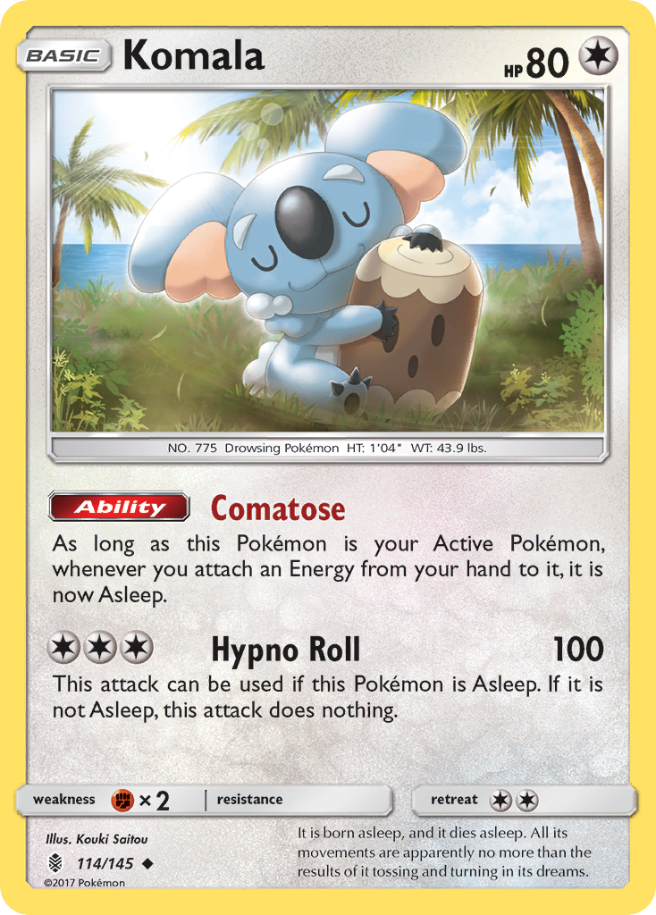 Komala (114/145) [Sun & Moon: Guardians Rising] | L.A. Mood Comics and Games