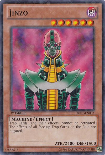 Jinzo [BP01-EN003] Starfoil Rare | L.A. Mood Comics and Games