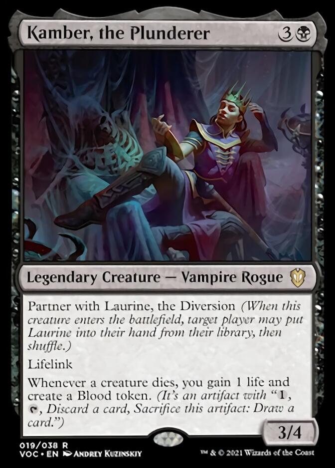 Kamber, the Plunderer [Innistrad: Crimson Vow Commander] | L.A. Mood Comics and Games