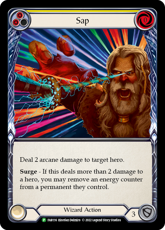Sap (Yellow) [FAB116] (Promo)  Rainbow Foil | L.A. Mood Comics and Games