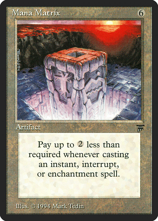 Mana Matrix [Legends] | L.A. Mood Comics and Games