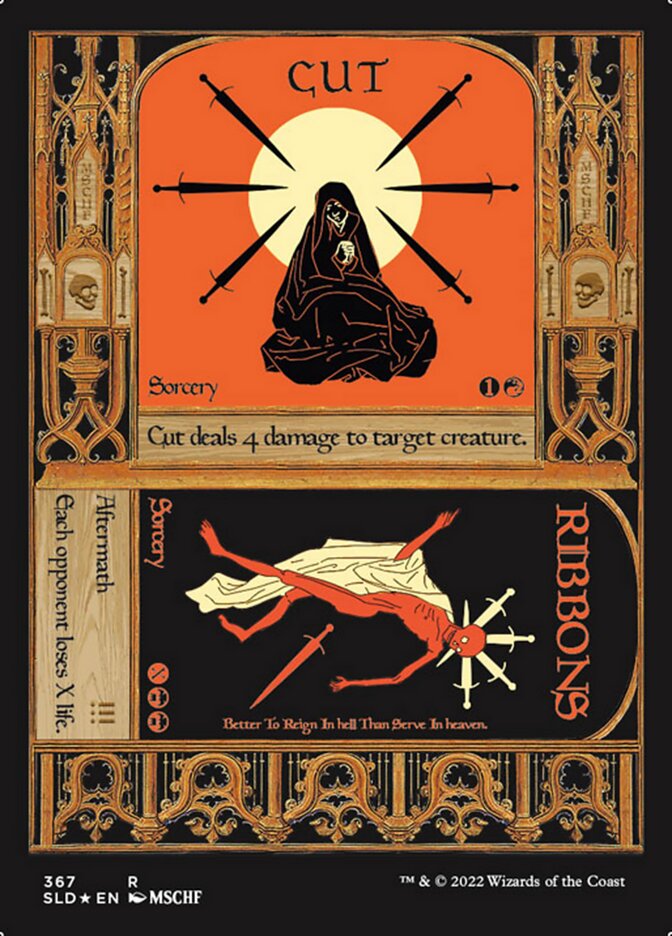 Cut // Ribbons (Foil Etched) [Secret Lair Drop Series] | L.A. Mood Comics and Games