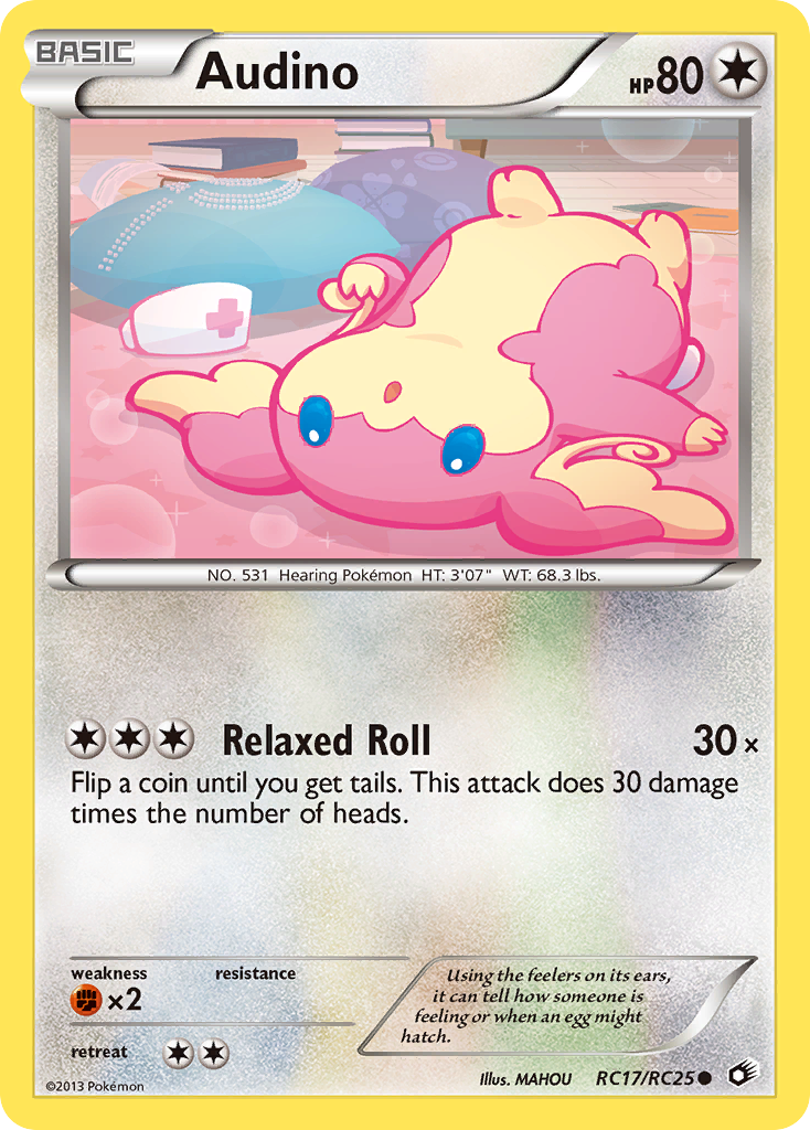 Audino (RC17/RC25) [Black & White: Legendary Treasures] | L.A. Mood Comics and Games