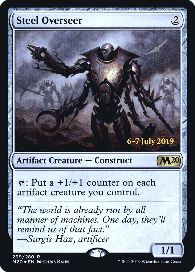Steel Overseer [Core Set 2020 Prerelease Promos] | L.A. Mood Comics and Games