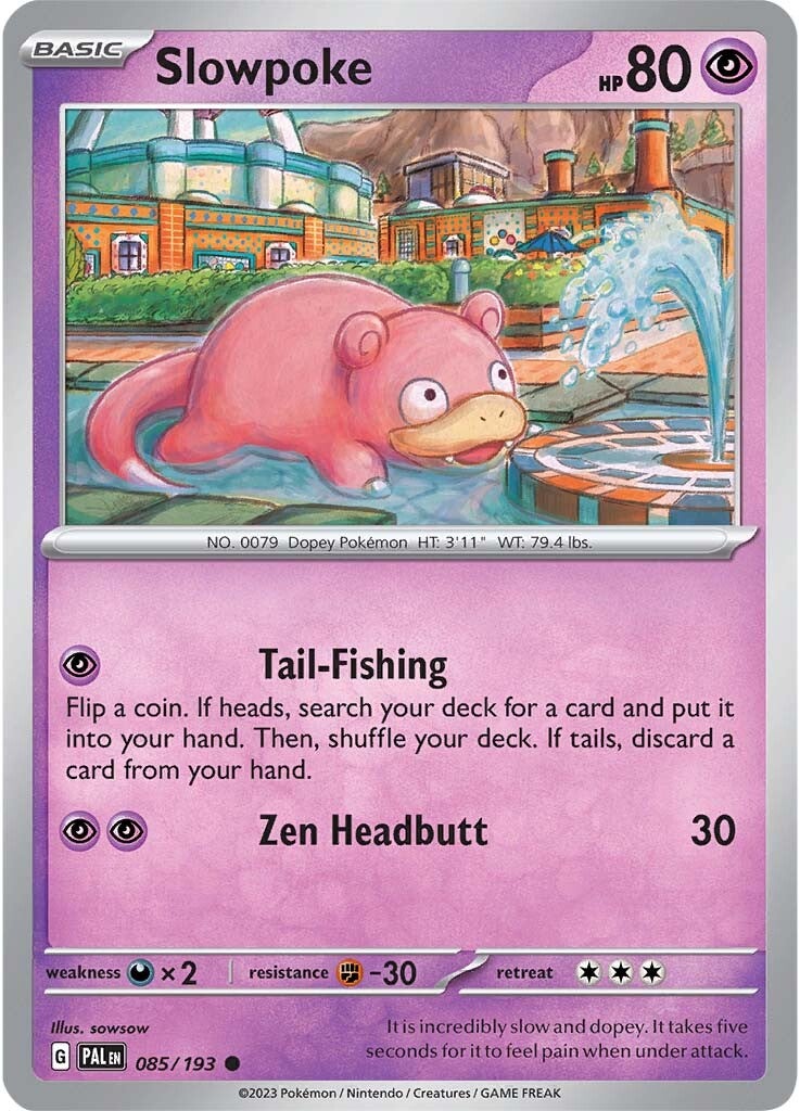 Slowpoke (085/193) [Scarlet & Violet: Paldea Evolved] | L.A. Mood Comics and Games