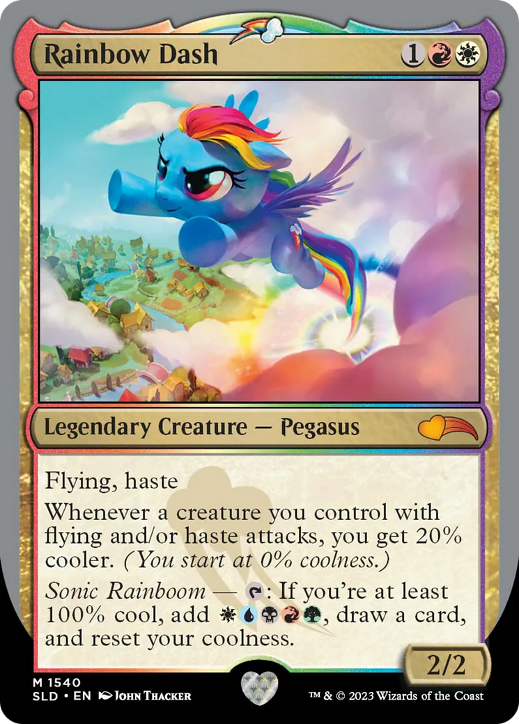 Rainbow Dash [Secret Lair Drop Series] | L.A. Mood Comics and Games