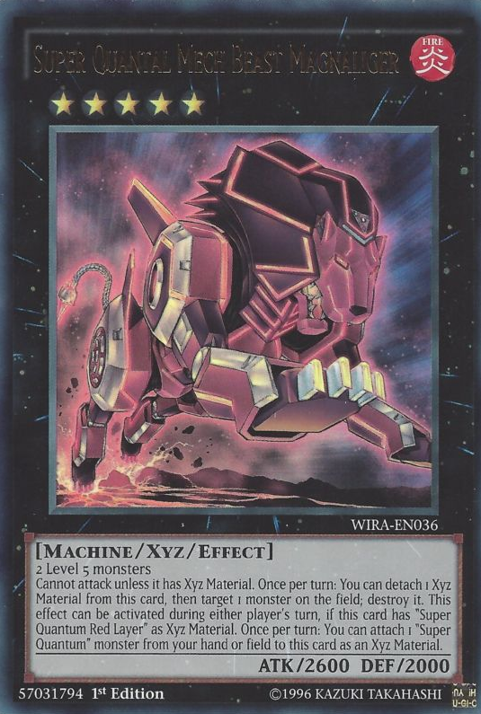 Super Quantal Mech Beast Magnaliger [WIRA-EN036] Ultra Rare | L.A. Mood Comics and Games