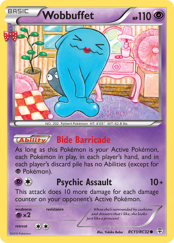 Wobbuffet (RC11/RC32) [XY: Generations] | L.A. Mood Comics and Games