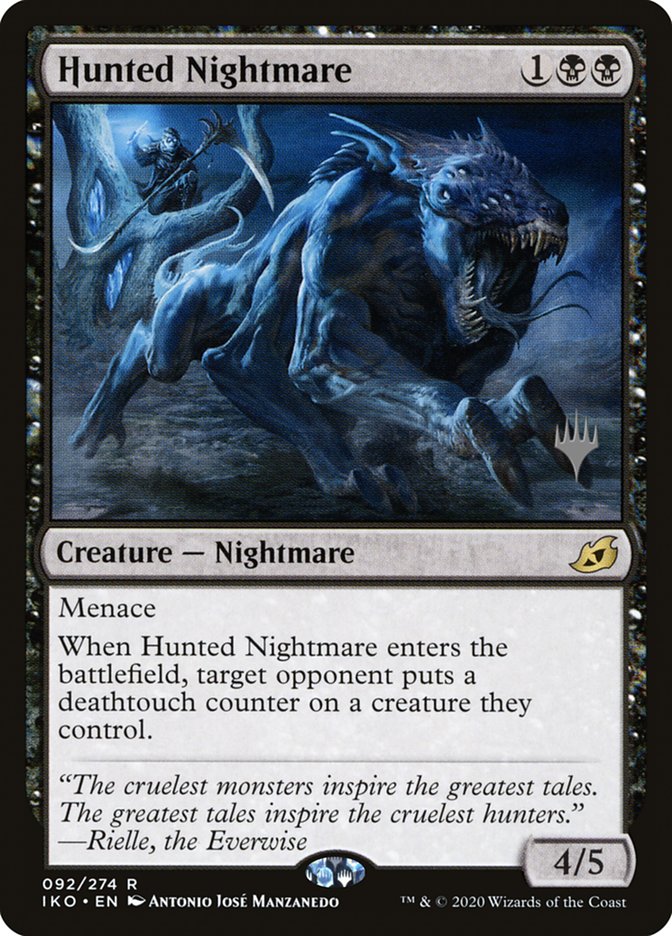 Hunted Nightmare (Promo Pack) [Ikoria: Lair of Behemoths Promos] | L.A. Mood Comics and Games
