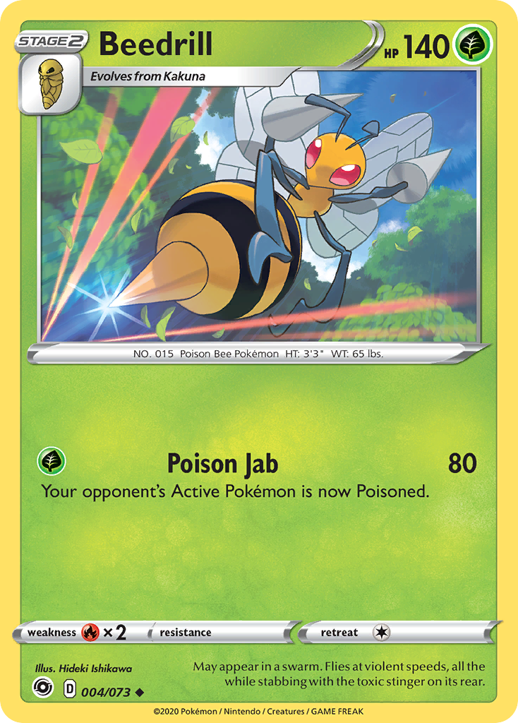 Beedrill (004/073) [Sword & Shield: Champion's Path] | L.A. Mood Comics and Games