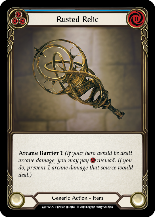 Rusted Relic [ARC163-S] (Arcane Rising)  1st Edition Normal | L.A. Mood Comics and Games