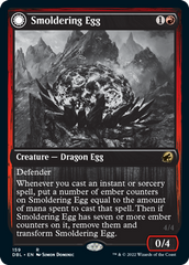 Smoldering Egg // Ashmouth Dragon [Innistrad: Double Feature] | L.A. Mood Comics and Games
