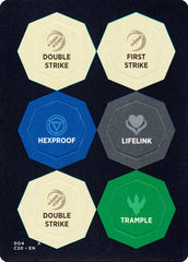 Punch Card Token (003 // 004) - Thick Stock [Commander 2020 Tokens] | L.A. Mood Comics and Games