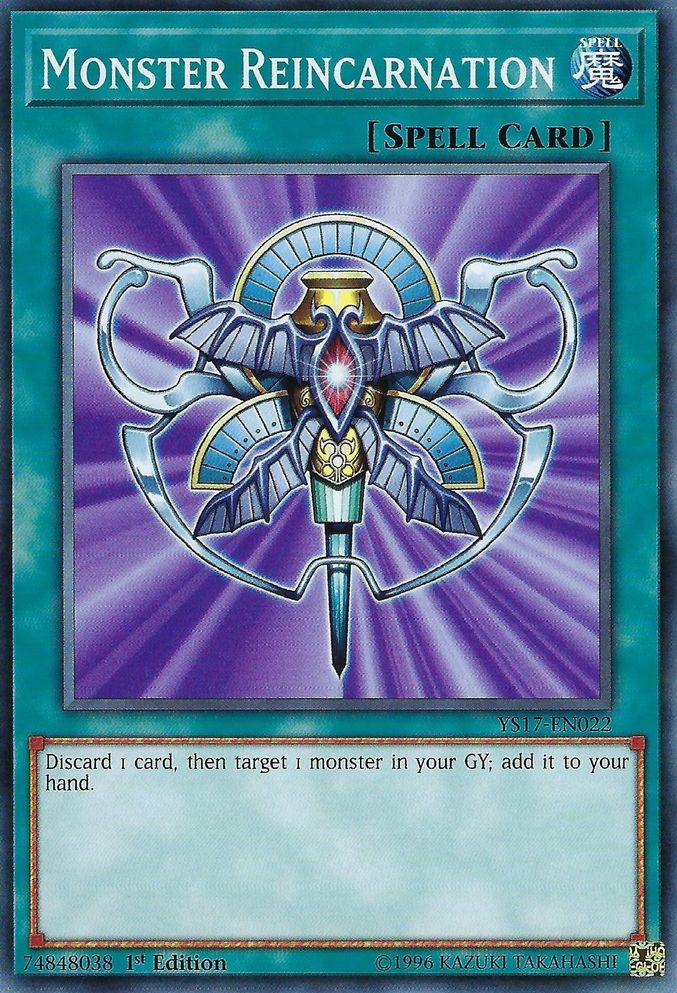 Monster Reincarnation [YS17-EN022] Common | L.A. Mood Comics and Games