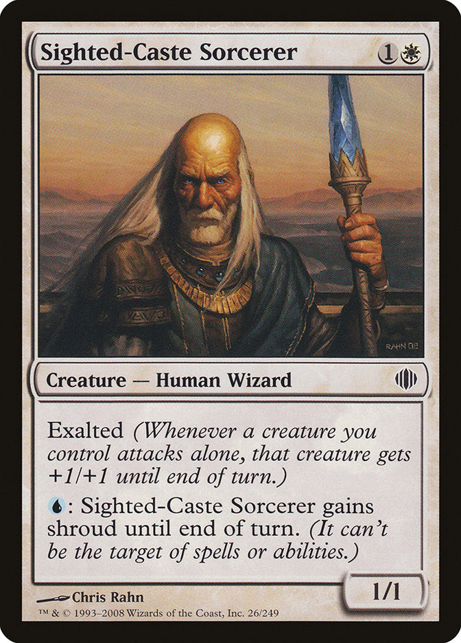 Sighted-Caste Sorcerer [Shards of Alara] | L.A. Mood Comics and Games