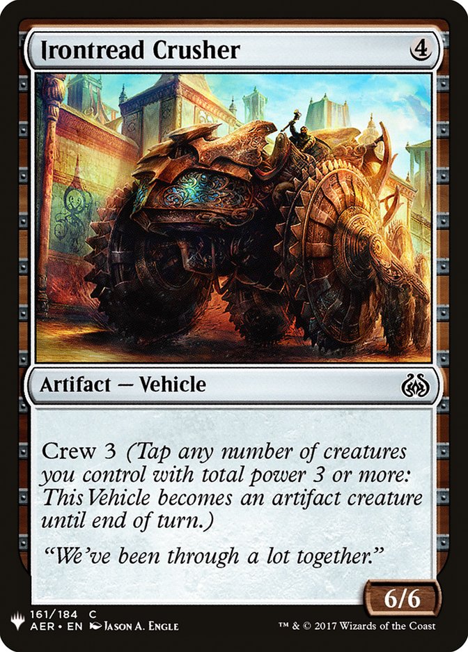 Irontread Crusher [Mystery Booster] | L.A. Mood Comics and Games