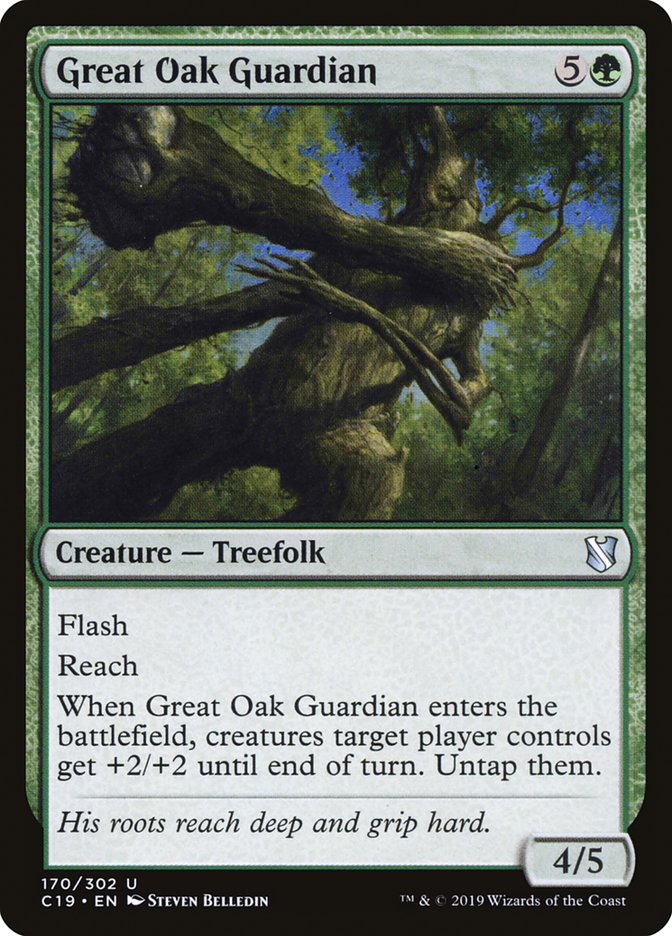 Great Oak Guardian [Commander 2019] | L.A. Mood Comics and Games