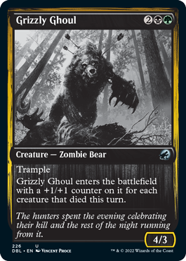 Grizzly Ghoul [Innistrad: Double Feature] | L.A. Mood Comics and Games