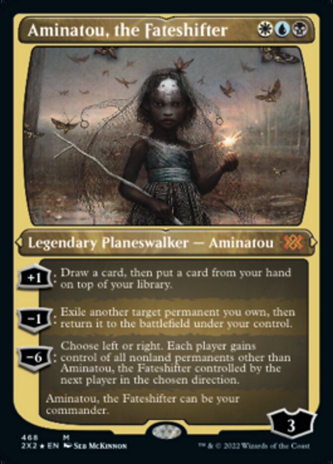Aminatou, the Fateshifter (Foil Etched) [Double Masters 2022] | L.A. Mood Comics and Games