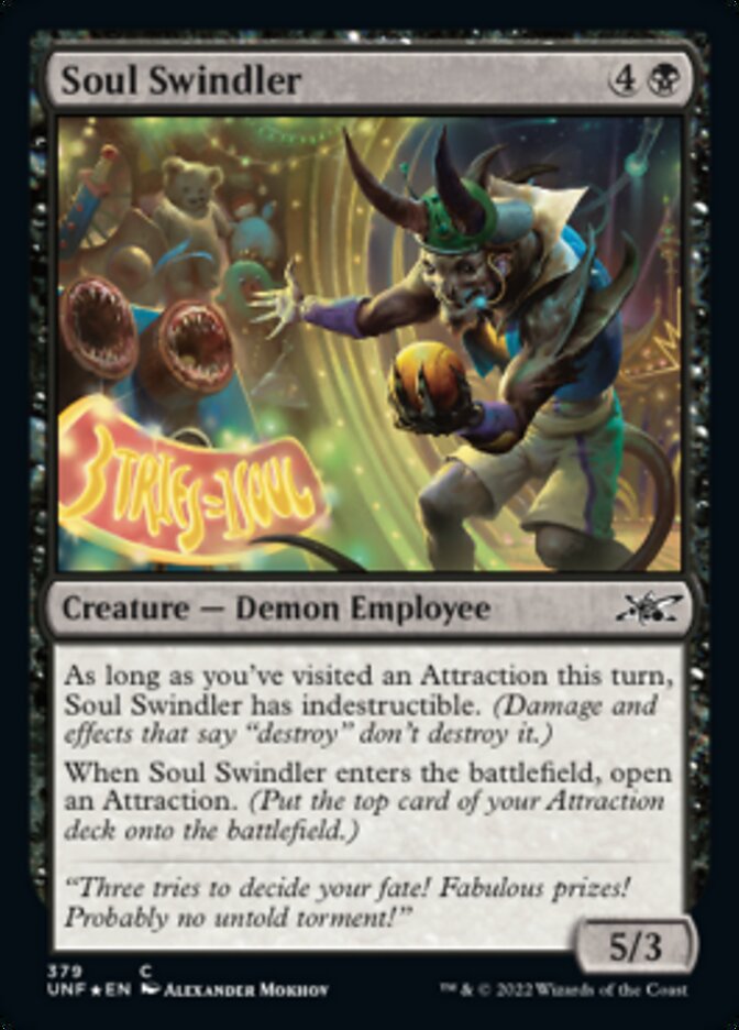 Soul Swindler (Galaxy Foil) [Unfinity] | L.A. Mood Comics and Games