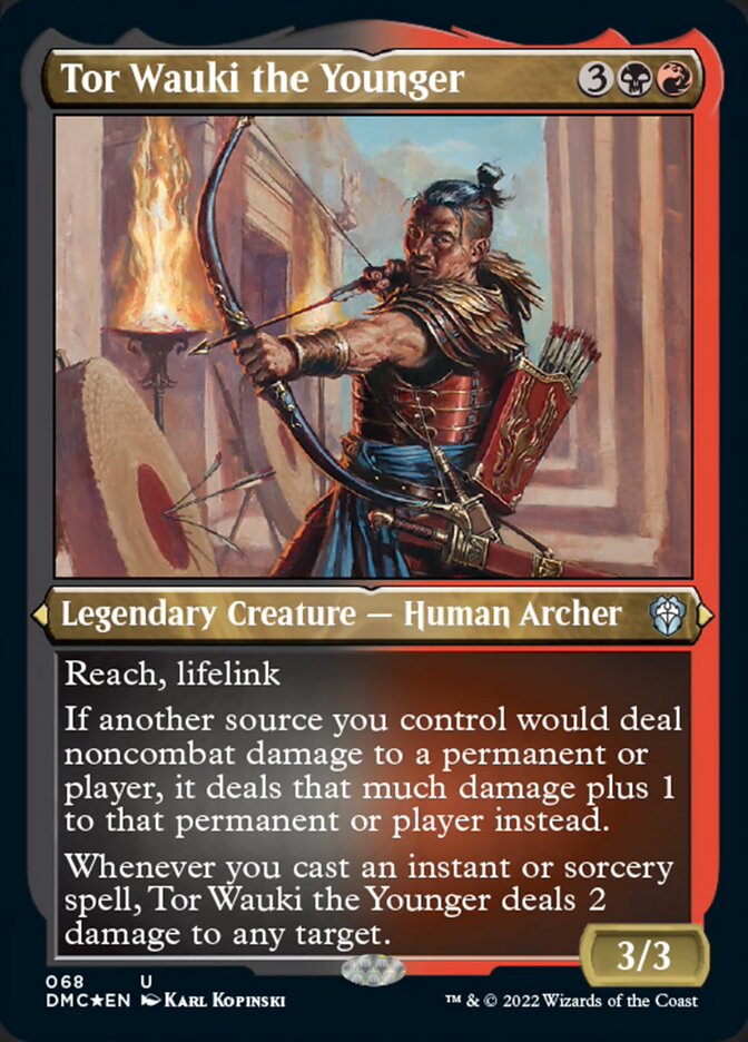 Tor Wauki the Younger (Foil Etched) [Dominaria United Commander] | L.A. Mood Comics and Games