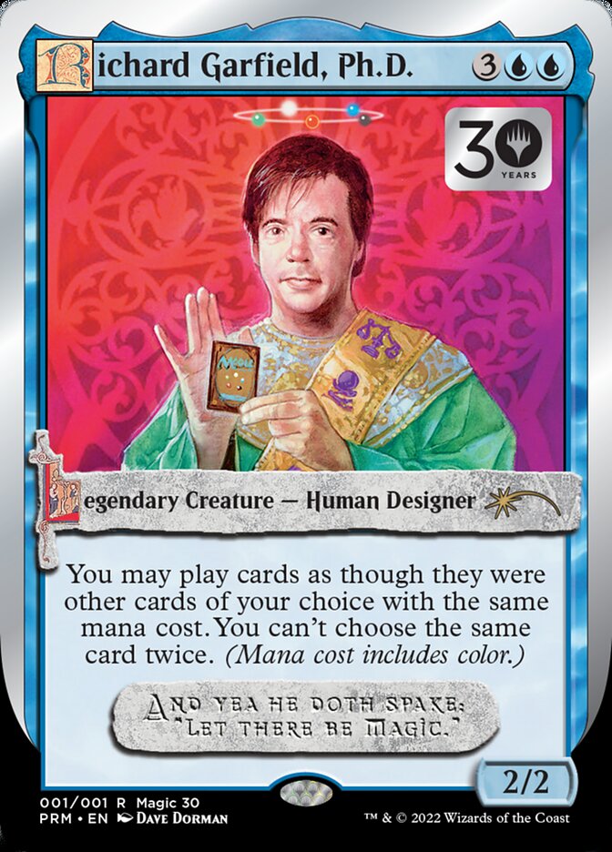 Richard Garfield, Ph.D. [30th Anniversary Promos] | L.A. Mood Comics and Games