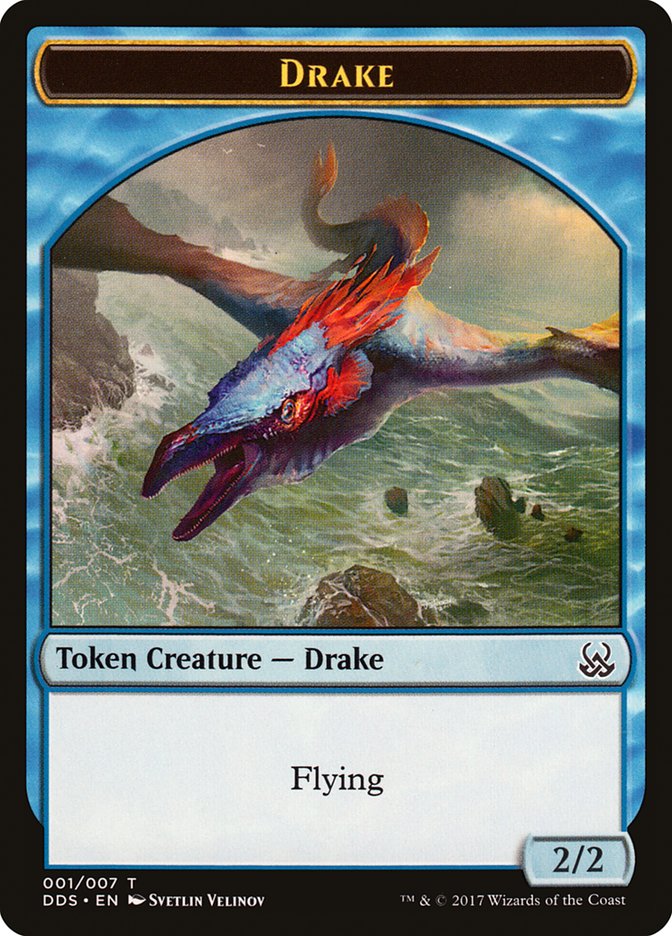 Drake Token [Duel Decks: Mind vs. Might Tokens] | L.A. Mood Comics and Games