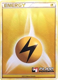 Lightning Energy (2010 Play Pokemon Promo) [League & Championship Cards] | L.A. Mood Comics and Games