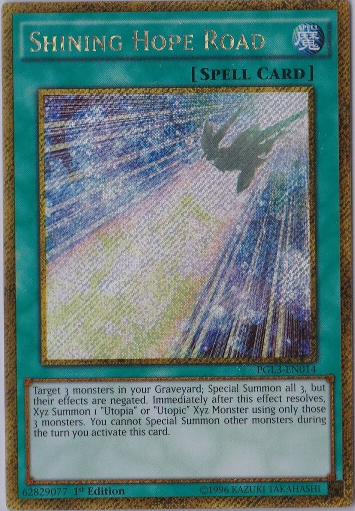 Shining Hope Road [PGL3-EN014] Gold Secret Rare | L.A. Mood Comics and Games