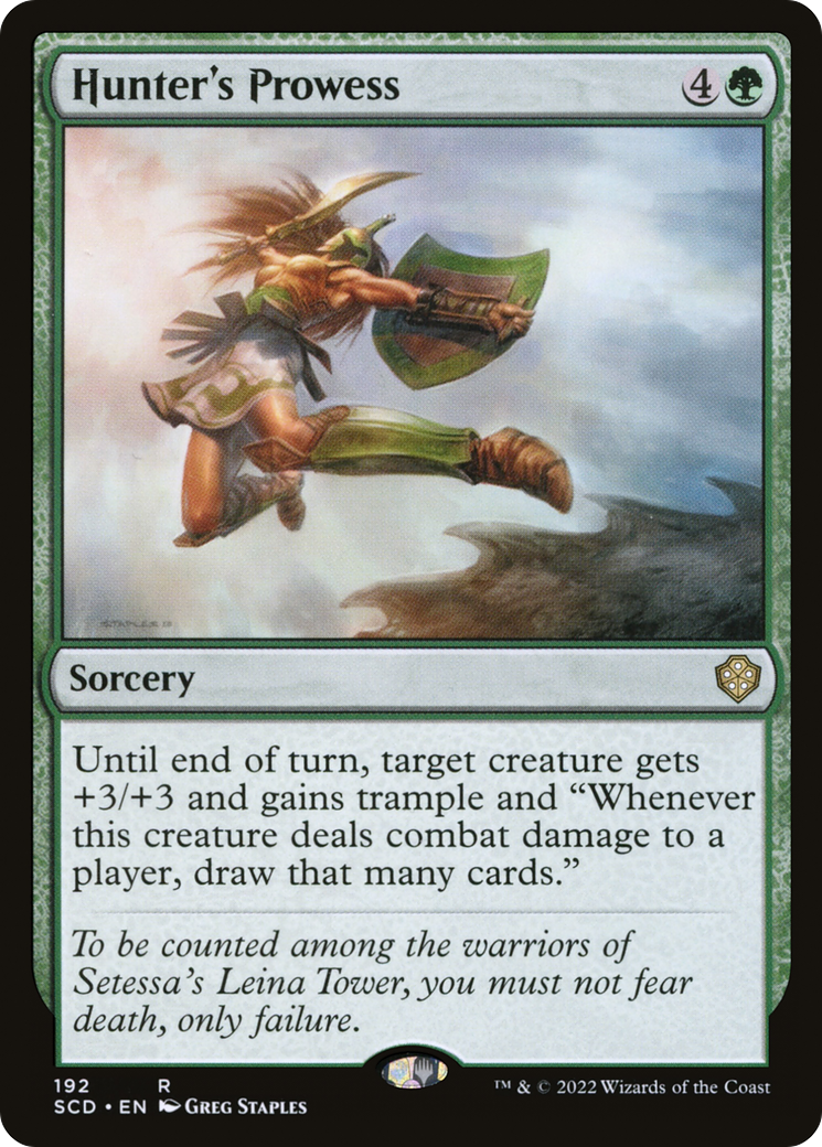 Hunter's Prowess [Starter Commander Decks] | L.A. Mood Comics and Games