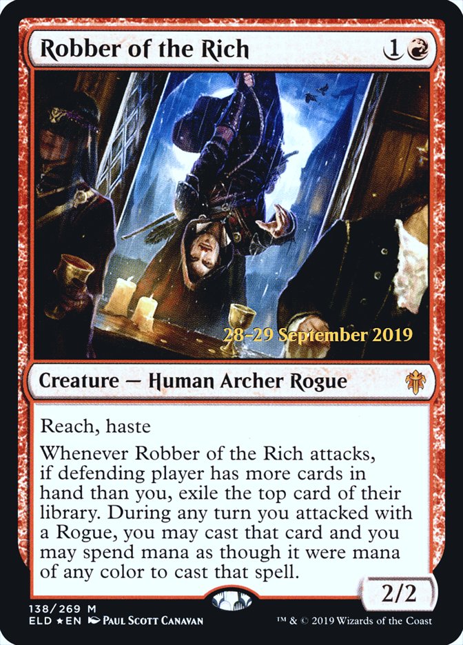 Robber of the Rich [Throne of Eldraine Prerelease Promos] | L.A. Mood Comics and Games