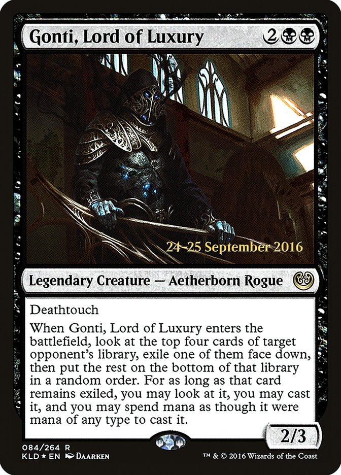 Gonti, Lord of Luxury [Kaladesh Prerelease Promos] | L.A. Mood Comics and Games