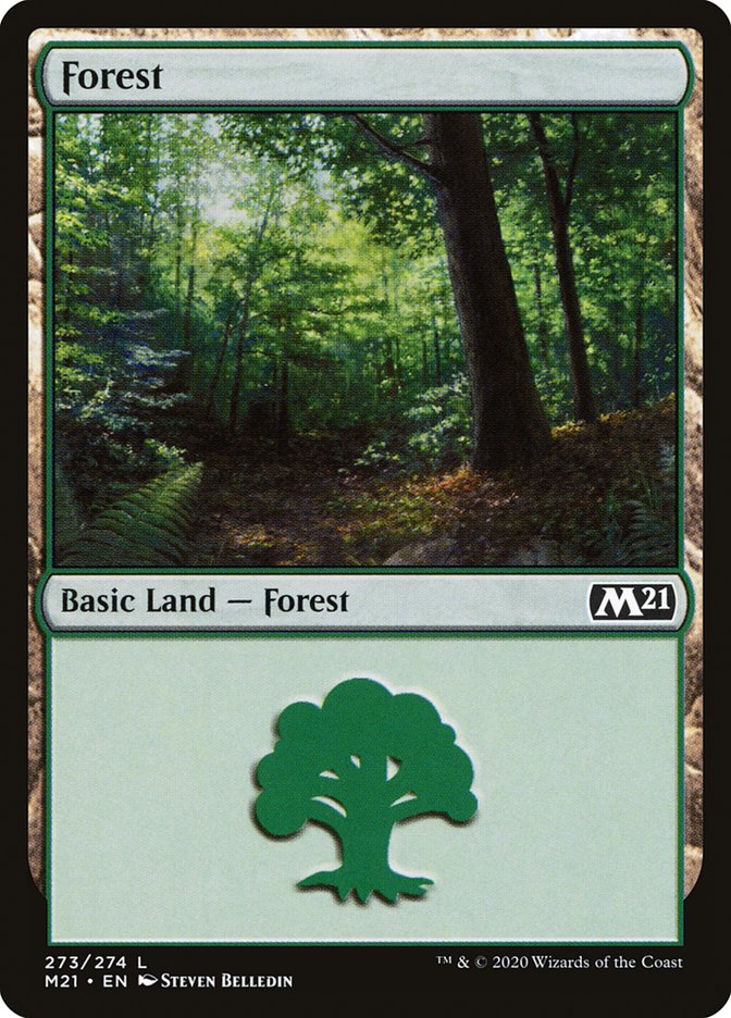 Forest (273) [Core Set 2021] | L.A. Mood Comics and Games