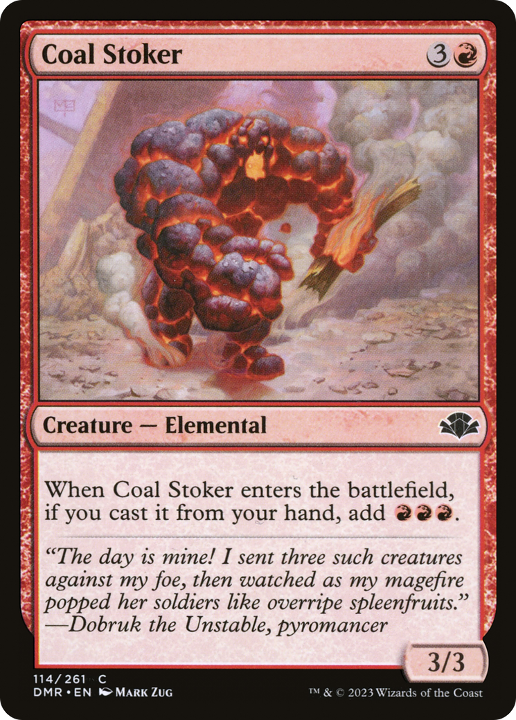 Coal Stoker [Dominaria Remastered] | L.A. Mood Comics and Games