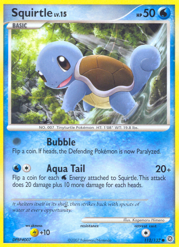Squirtle (112/132) [Diamond & Pearl: Secret Wonders] | L.A. Mood Comics and Games